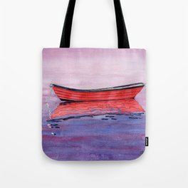 Red Dory Reflections Tote Bag
