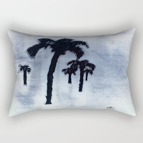 Shaking Those Trees, Caribbean Rectangular Pillow