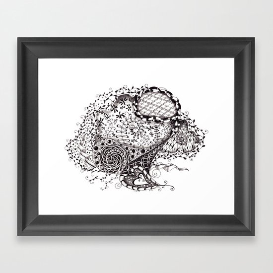 Doodle #2 Framed Art Print