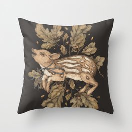 Almost Wild, Foundling Throw Pillow