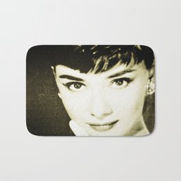 Audrey Hepburn Bath Mat