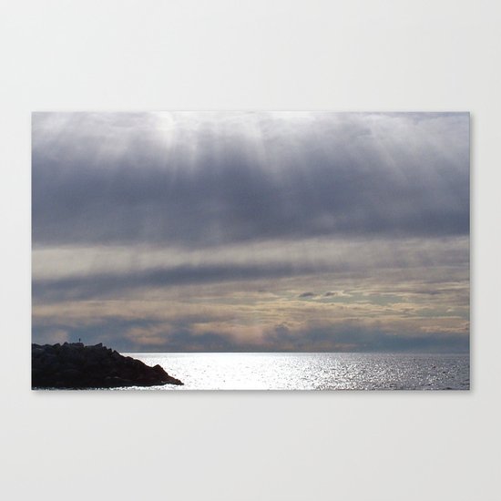 Raining Sunlight Canvas Print