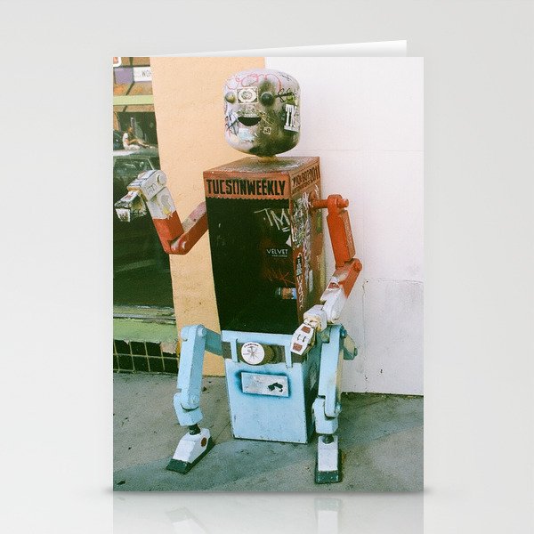 Robot Weekly Stationery Cards