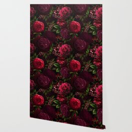 Black Rose Wallpaper For Any Decor Style Society6 Black Rose Wallpaper For Any Decor Style Society6