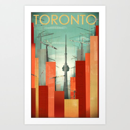 Toronto: Skyscraper City Art Print