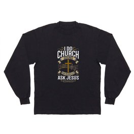 Church Sound Engineer Audio System Music Christian Long Sleeve T-shirt