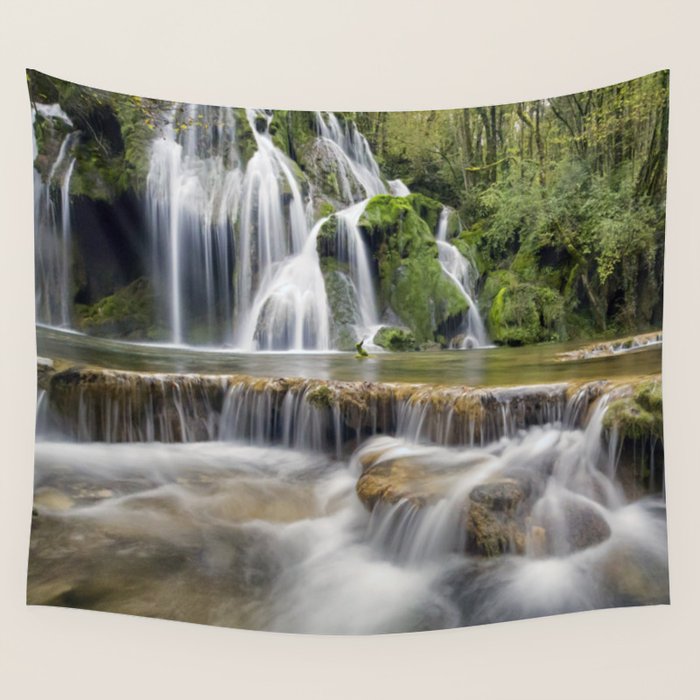 Mind Relaxing Waterfall Wall Tapestry by Luxxe87 Society6