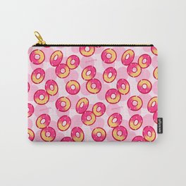 Peachy Carry-All Pouch | Pink, Ring, Patterns, Candies, Pattern, Pop Art, Rings, Snack, Snacks, Gummies 