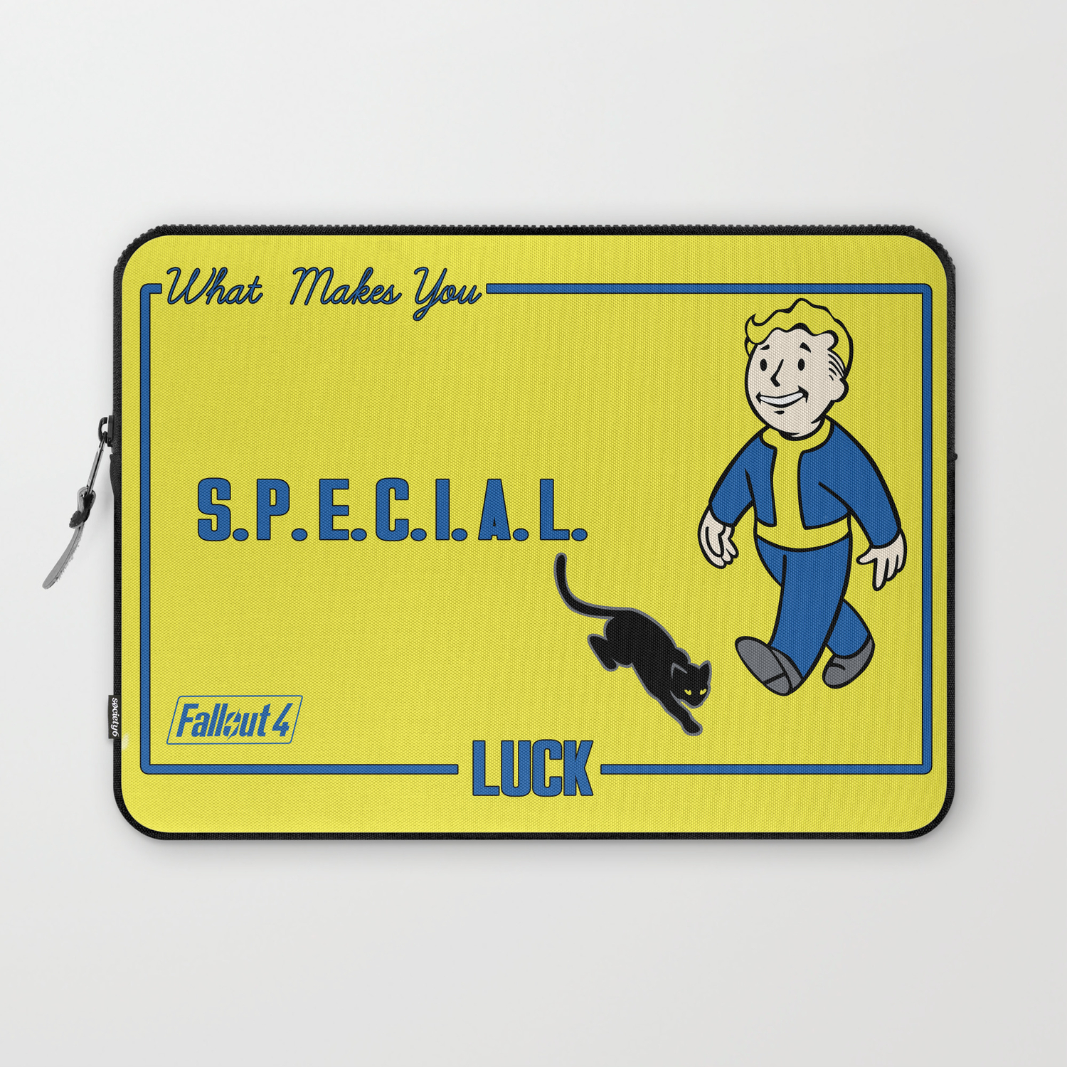 Luck S P E C I A L Fallout 4 Laptop Sleeve By Sgrunfo Society6