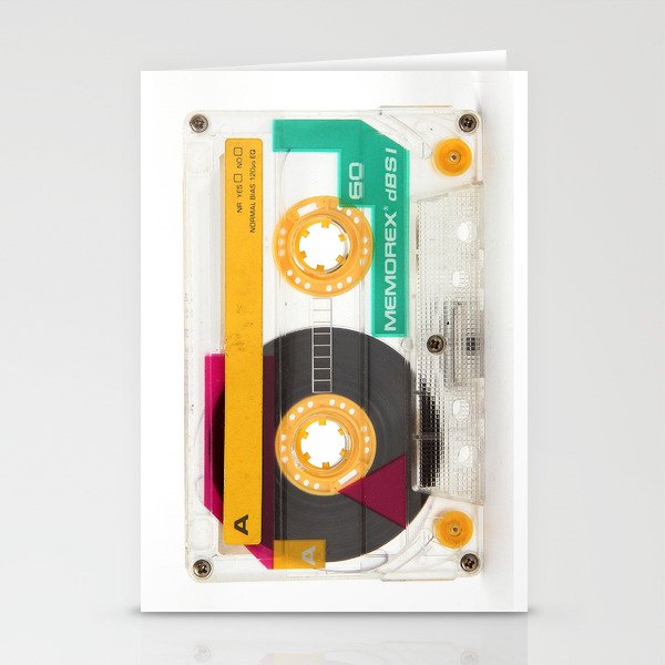 Memorex Tape Stationery Cards