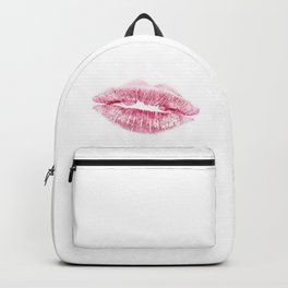 KISS LIPS IN RED. Backpack