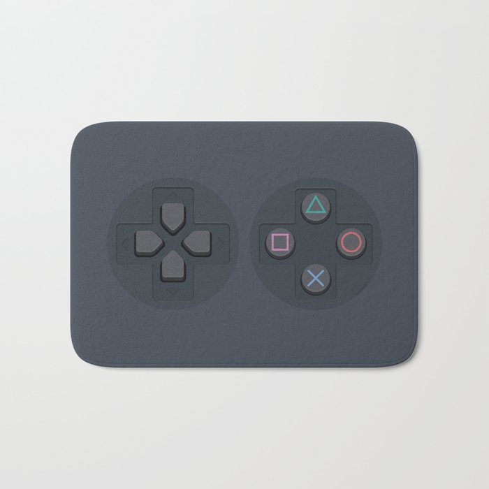PlayStation - Buttons Bath Mat