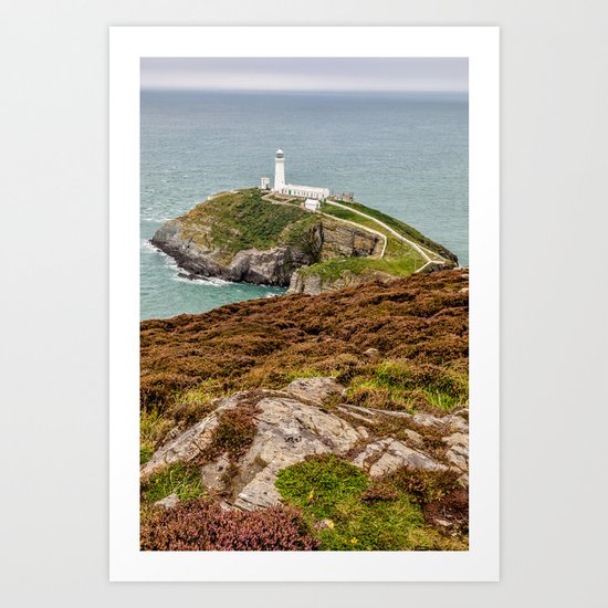 South Stack Lighthouse Art Print