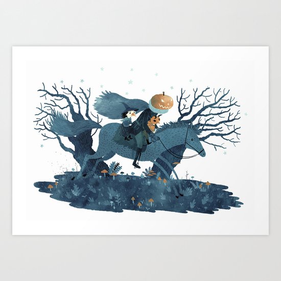 What Fearful Pranks Ensue Art Print