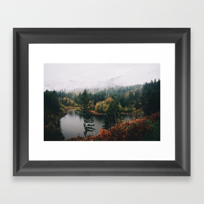 Gillette Lake Framed Art Print