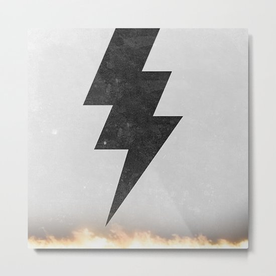 lightning strike -2 Metal Print