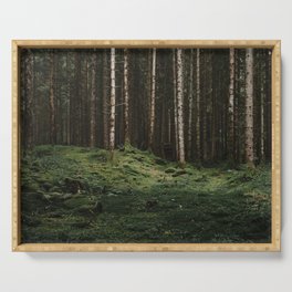 Forest Green | Nature and Landscape Photography Serving Tray
