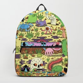 Ghost World Backpack | Magic, Digitalart, Reaper, Insects, Fun, Spooky, Youkai, Drawing, Ghouls, Strange 