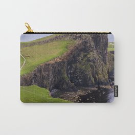 Great Britain Photography - Neist Point Lighthouse In Scotland Carry-All Pouch