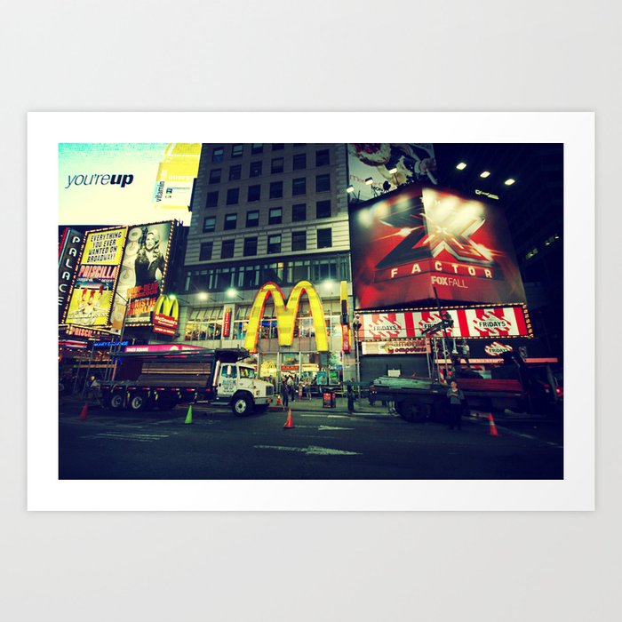 Times Square, New York City Art Print