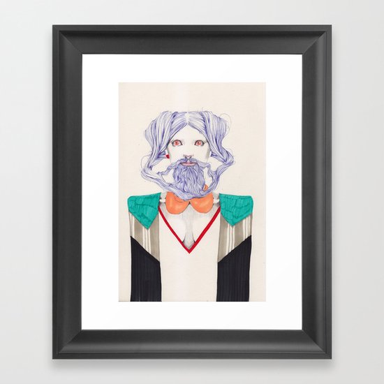 An Allusion Framed Art Print