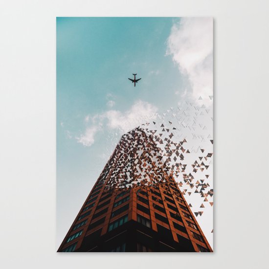 End of civilization Canvas Print