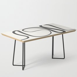 Minimalist Abstract Line Art 05-01 Coffee Table