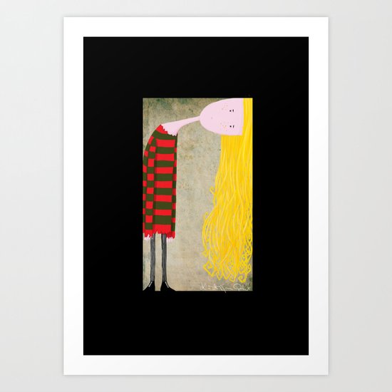"Unadjusted" Art Print