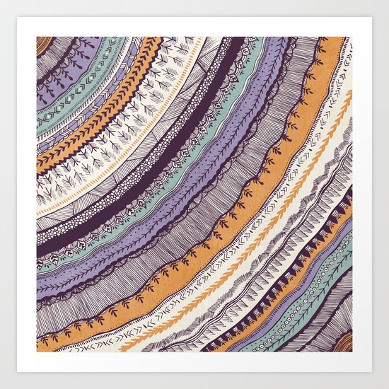 Colorful Fall Art Print