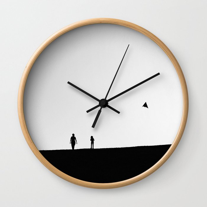 Kite, Mother & Child Wall Clock