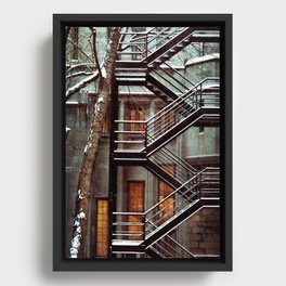 Structure Framed Canvas