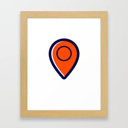 Google Maps Framed Art Prints For Any Decor Style Society6