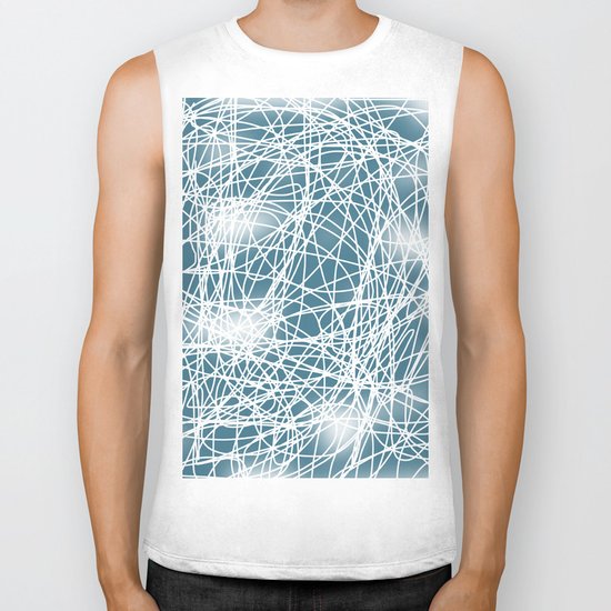 Abstract 360 Biker Tank