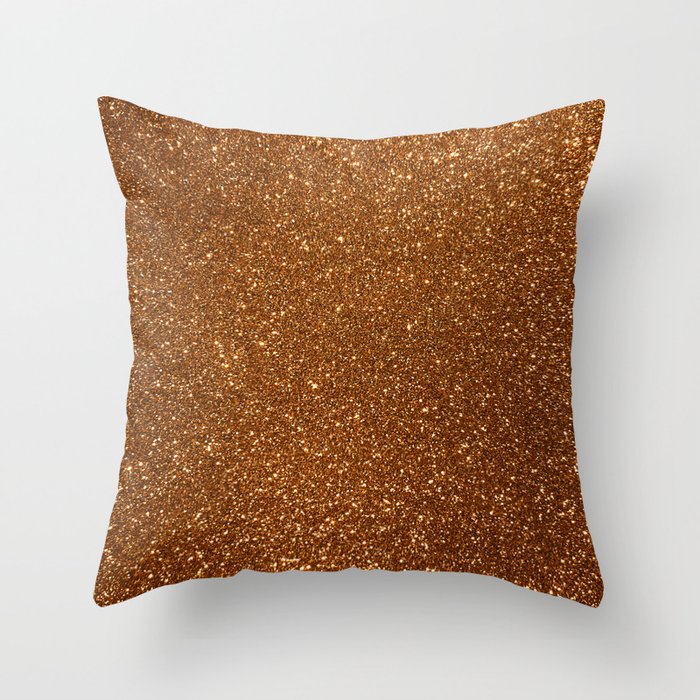 Gold glitter pillow sale