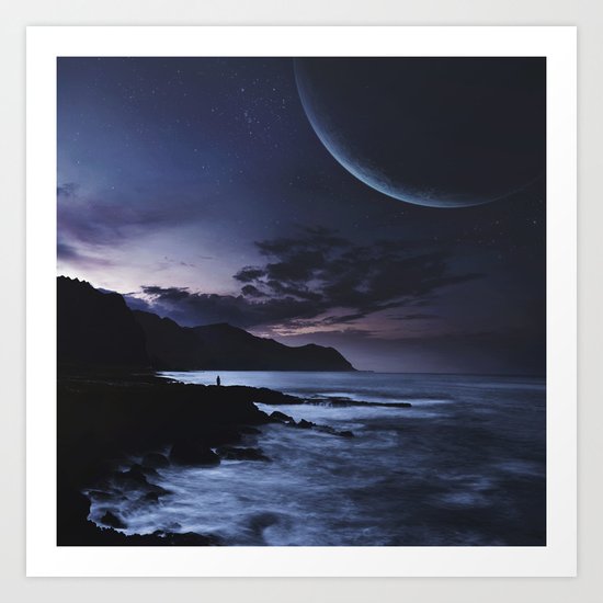 Distant Planets Art Print