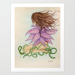 Sister Earth Art Print