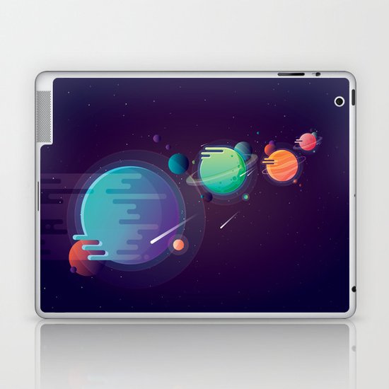 Alien Planets Laptop & iPad Skin