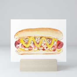 New York Style Hot Dog Mini Art Print