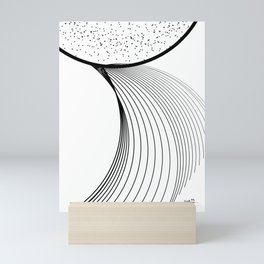 Splitting Ellipse Mini Art Print