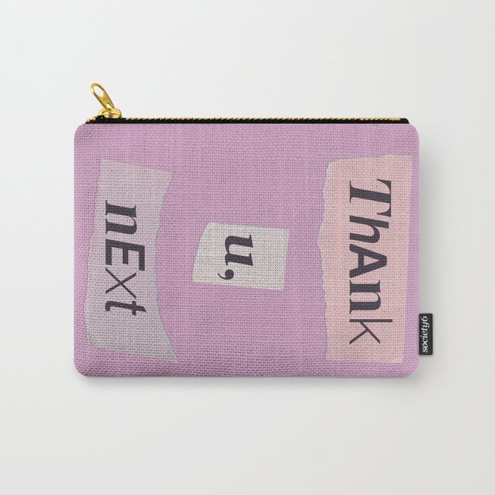 thank you next - Ariana - pink 2 Carry-All Pouch