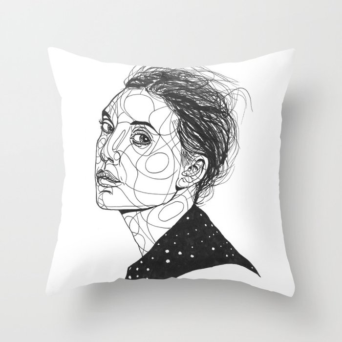 Lykke Li Throw Pillow