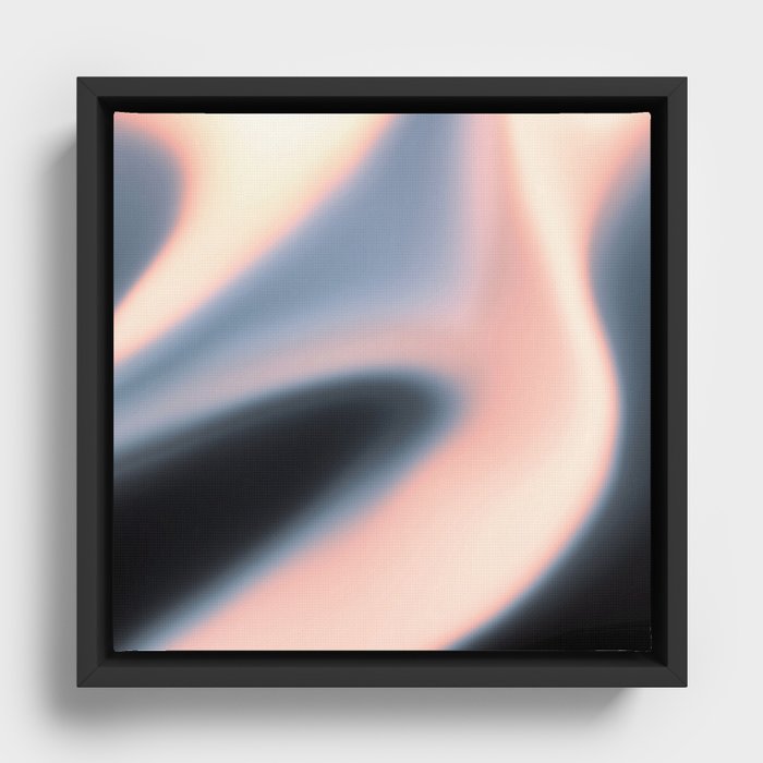 Abstract Tie Dye IV Framed Canvas