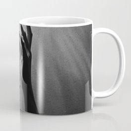 Phoenix rising from the ashes female inspirational black and white portrait photograph - photography - photographs Coffee Mug