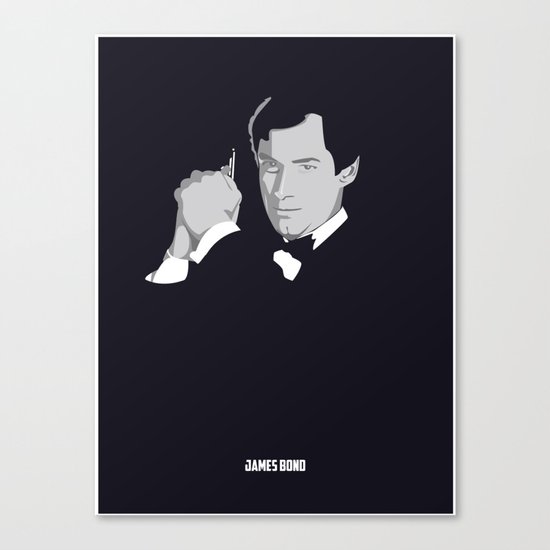 James Bond - Timothy Dalton Canvas Print