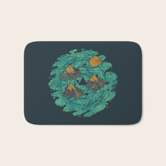 Amidst the Mist Bath Mat