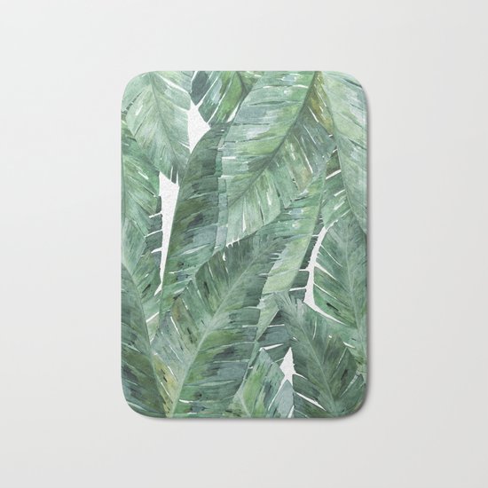 Colorful Jungle.#society6 #decor #buyart Bath Mat