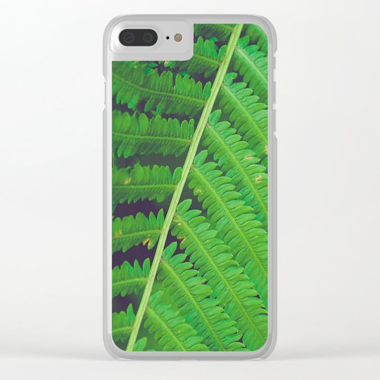 Fern Clear iPhone Case