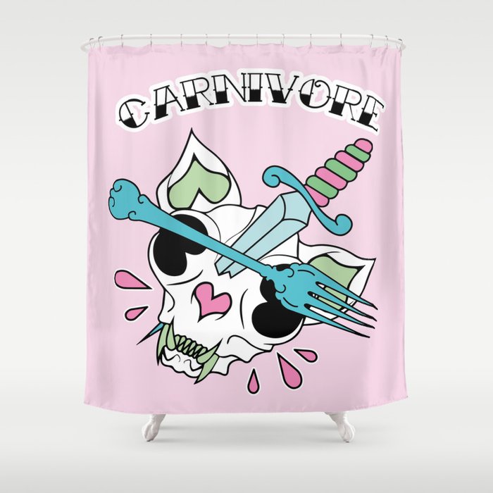 Carnivore Shower Curtain