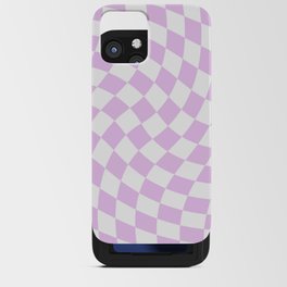 Trippy Swirl // Lilac iPhone Card Case