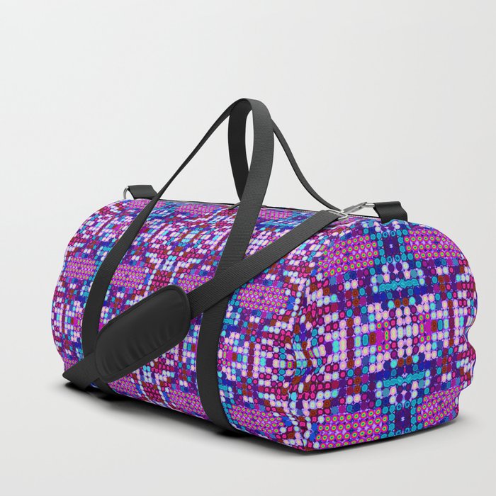 Ornamental-small-rounded-pattern Duffle Bag